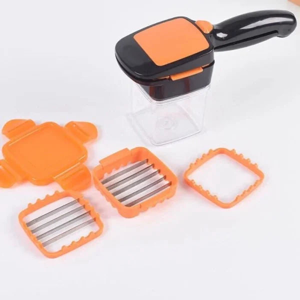 Nicer Dicer Quick – 5-in-1 Speedy Fruit & Vegetable Cutter